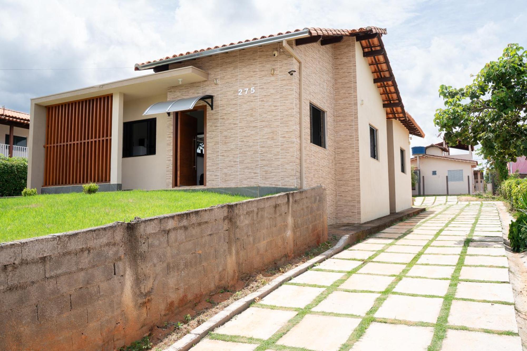 Casa Com Piscina Vista Para Lago, 03 Quartos Confortaveis Capitólio Exterior foto